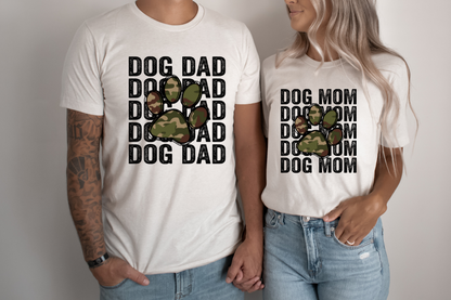 Dog Mom Camo DTF Transfer - 721