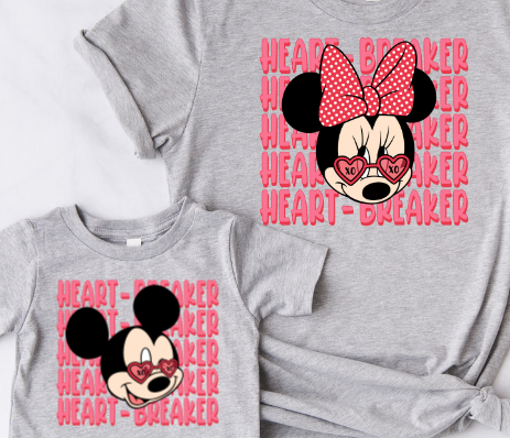 Heart Breaker Ears DTF Transfer - 810