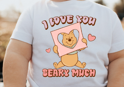 I love you beary much DTF Transfer - 767