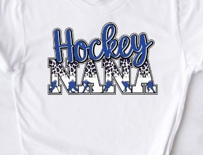 Hockey Nana Blue DTF Transfer - 670