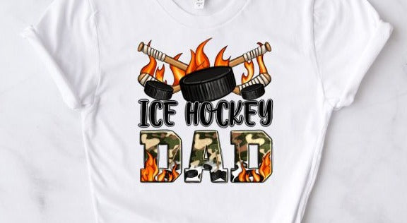 Ice Hockey Dad DTF Transfer - 723