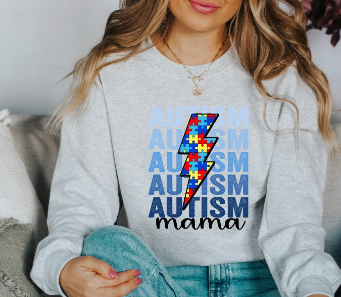 Autism Mama Puzzle DTF Transfer - 533