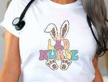 Load image into Gallery viewer, Easter L&amp;D Nurse DTF Transfer - 1073
