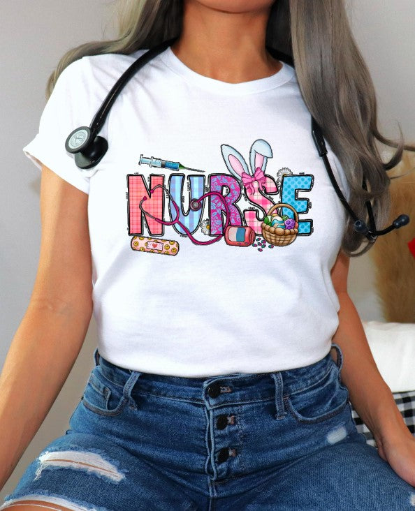 Easter Nurse DTF Transfer - 1077