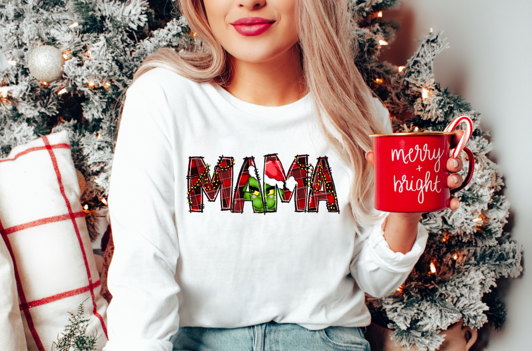 Mama Christmas DTF Transfer - 277
