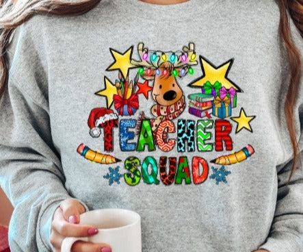 Teacher Squad DTF Transfer - 655