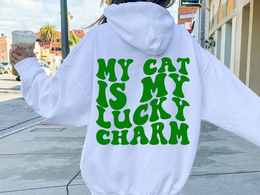 My Cat is my lucky charm DTF Transfer - 993