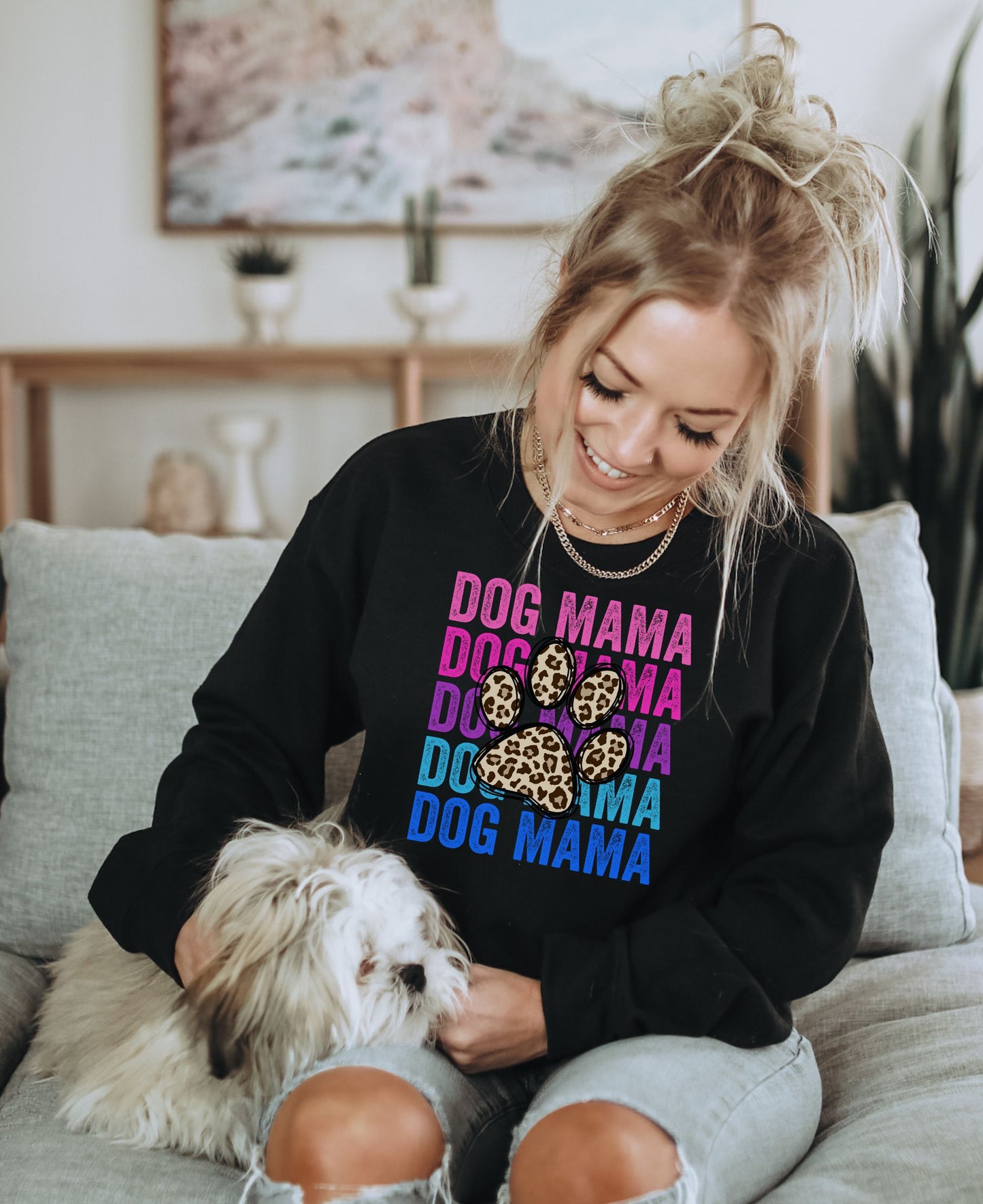 Dog Mama Bright DTF Transfer - 720