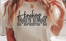 Load image into Gallery viewer, Hockey Mom Leopard DTF Transfer - 700
