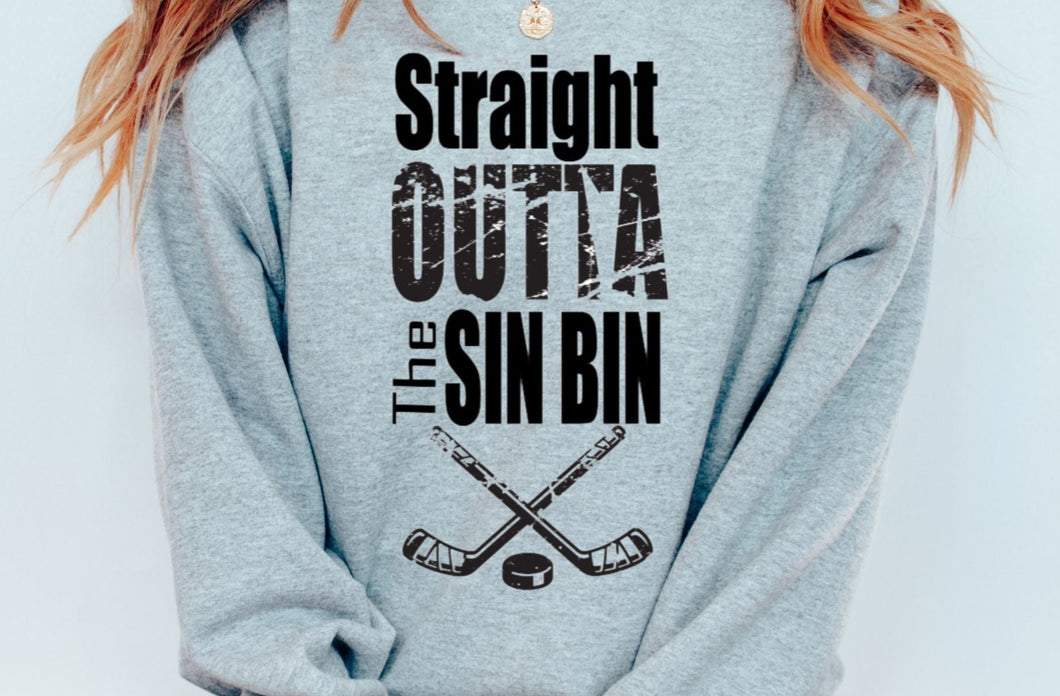 Straight Outta The SinBin DTF Transfer - 696