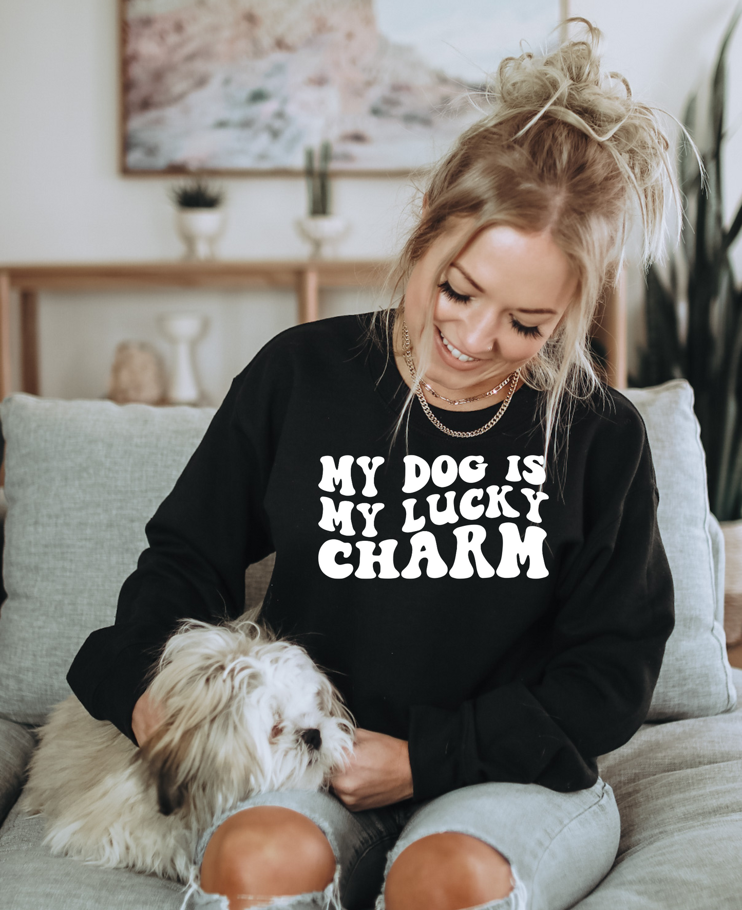 My Dog Is My Lucky Charm DTF Transfer - 1001