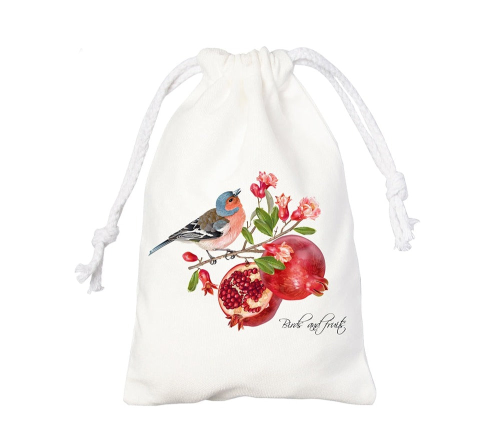 Plush Drawstring Bag - In Stock