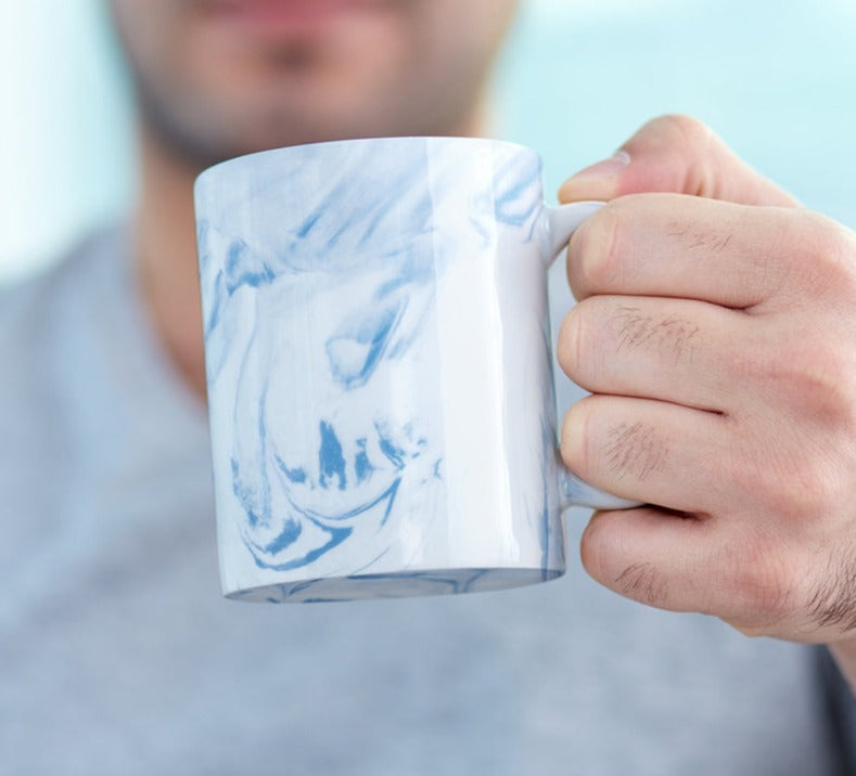 Marble Texture Mug for Sublimation - In Stock