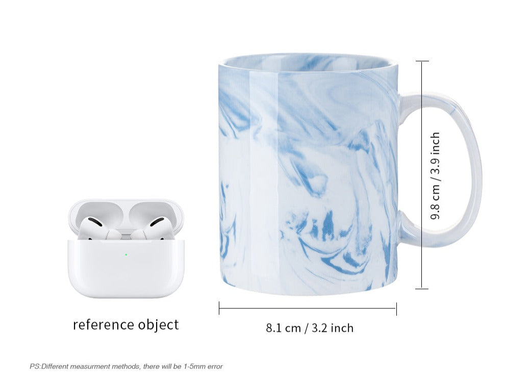 Marble Texture Mug for Sublimation - In Stock