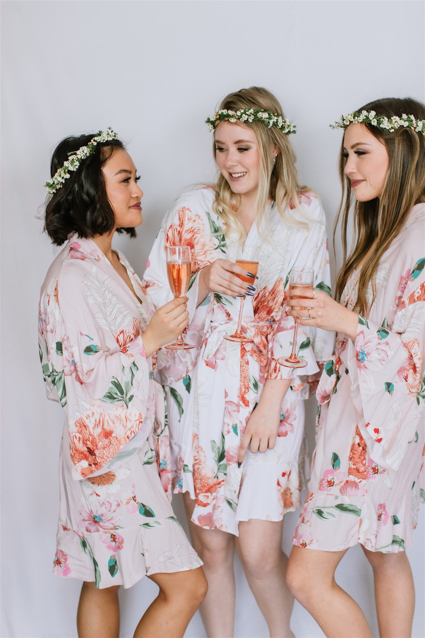 Floral Cotton Ruffle Robe - BI-WEEKLY BUY-IN