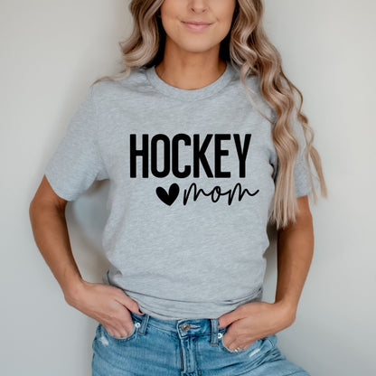 Hockey Mom Heart DTF Transfer - 702