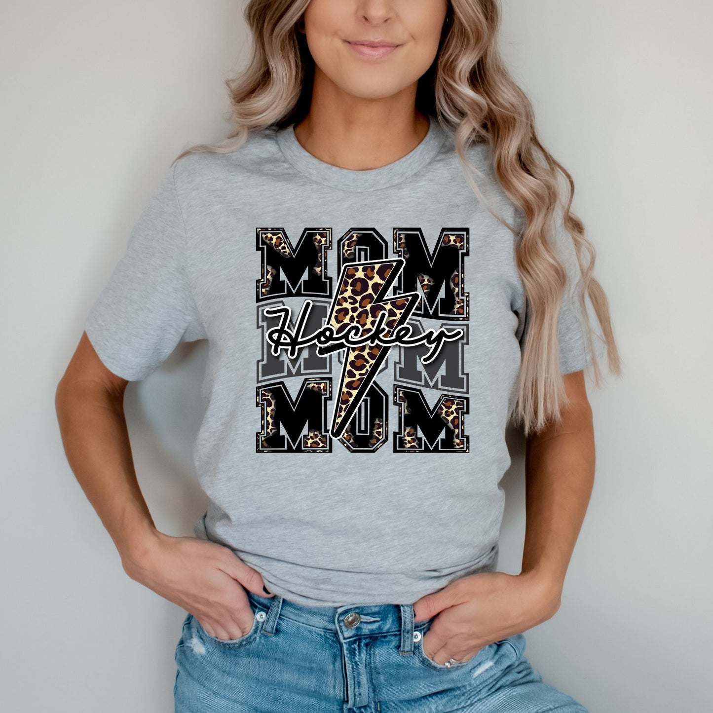 Hockey Mom Repeat Gold DTF Transfer - 667