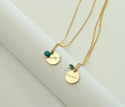 Mama Birthstone Necklaces - IN STOCK