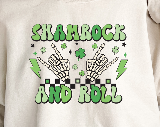 Shamrock & Roll DTF Transfer - 981