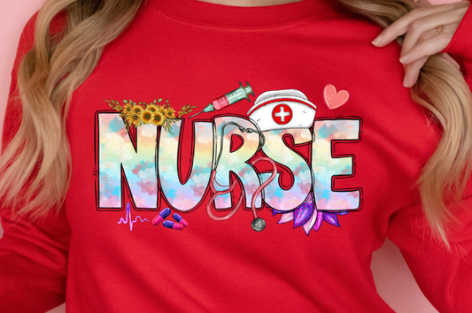 Valentines Nurse DTF Transfer - 851