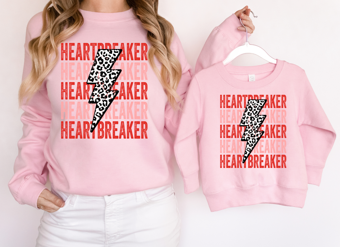 Heart Breaker Lightening Repeat DTF Transfer - 828