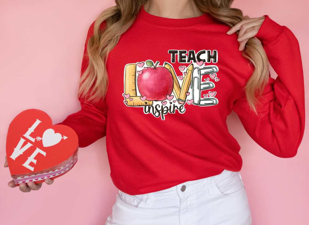 Teach Love Inspire DTF Transfer - 863
