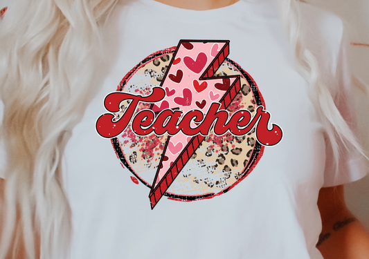 Teacher Valentines DTF Transfer - 779