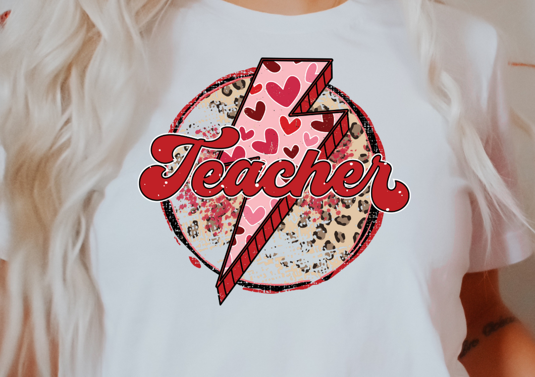Teacher Valentines DTF Transfer - 779