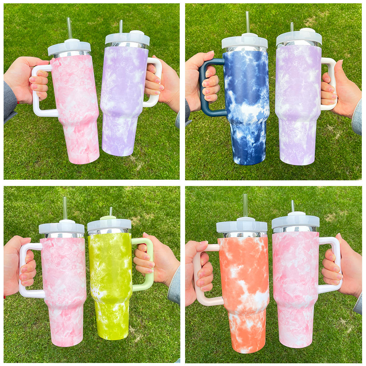 Tie Dye 40oz Tumblers