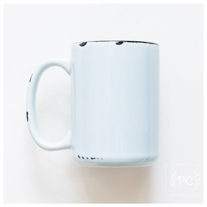 Rustic Worn Sublimation Mugs