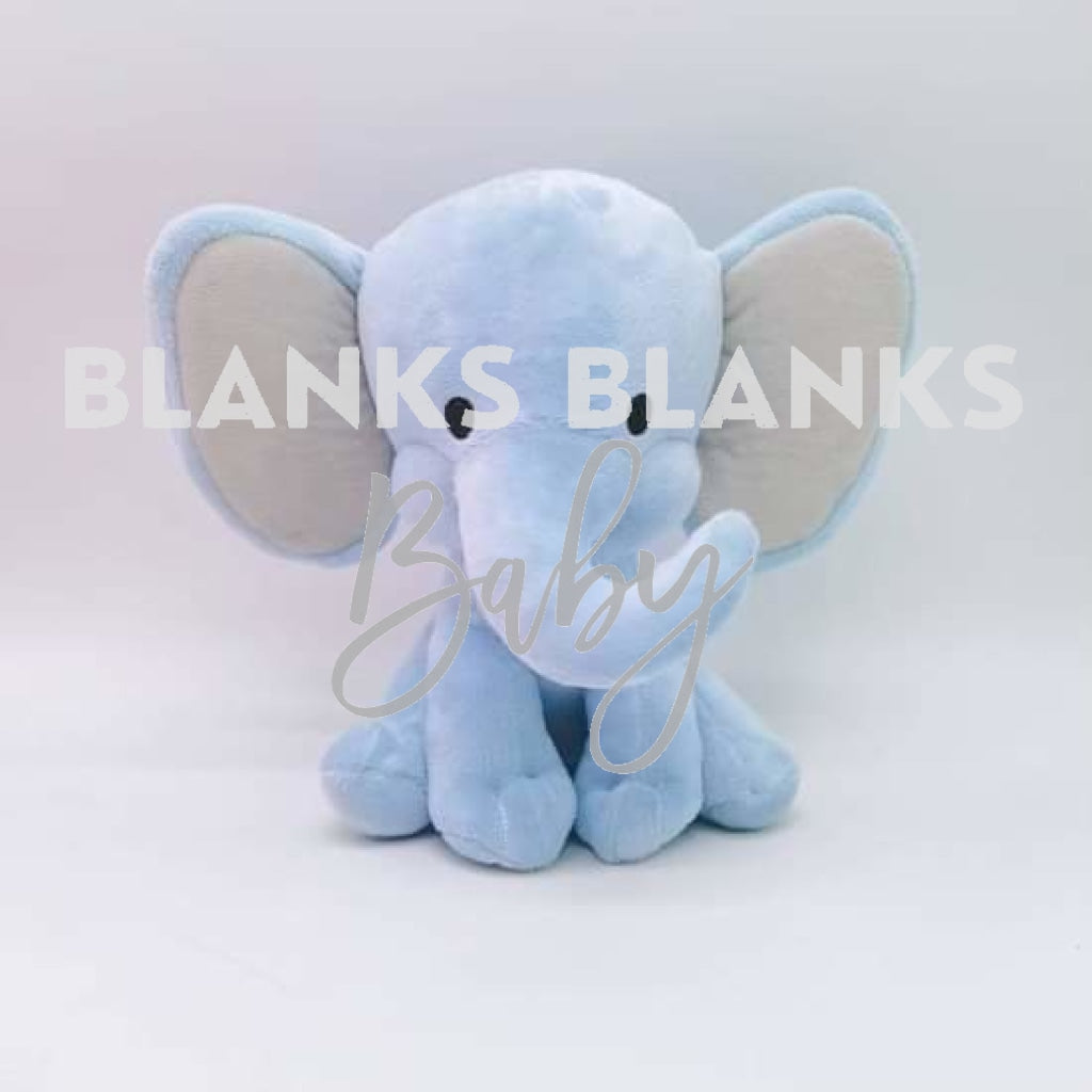 Coloured Elephant Plush - In Stock