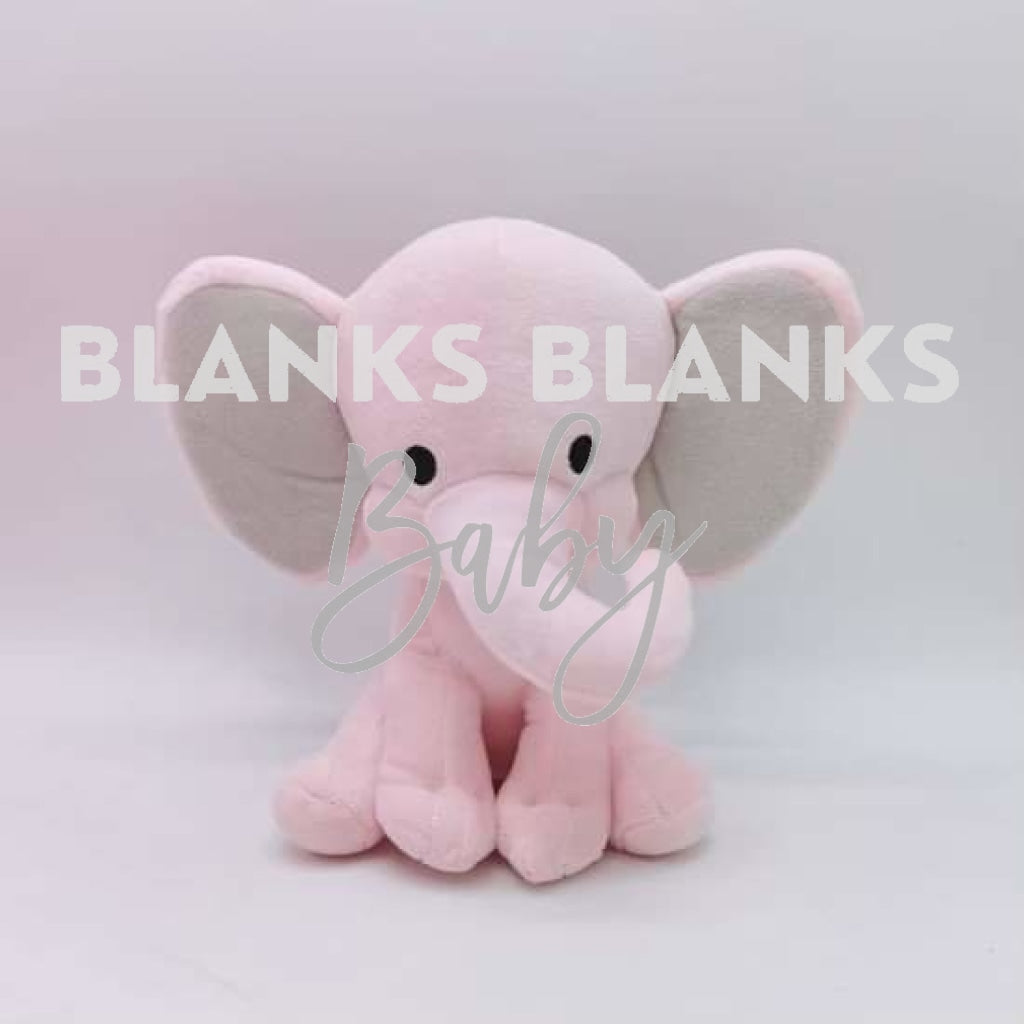 Coloured Elephant Plush - In Stock