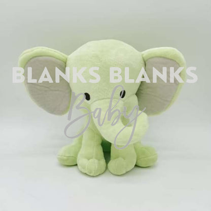 Coloured Elephant Plush - In Stock Mint