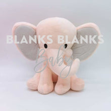 Load image into Gallery viewer, Coloured Elephant Plush - In Stock Peach
