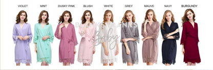 Cotton Lace Robes - Bi-Weekly Buy-In