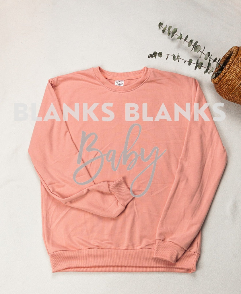 Crewneck Digital Download - Mockup Vintage Pink Adult