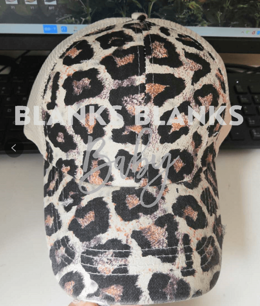 Criss Cross Pony Tail Hats -Adult - In Stock Hat