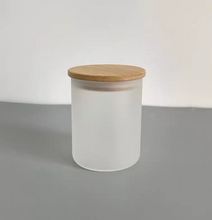Load image into Gallery viewer, Frosted Sublimation Candle Holder Jar
