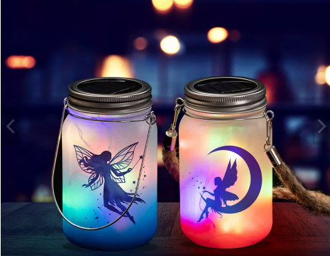Solar Light Ombre Lantern for Sublimation - In Stock