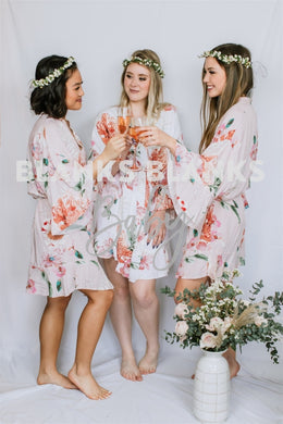 Floral Cotton Ruffle Robe - Digital Download Image 1 Robes