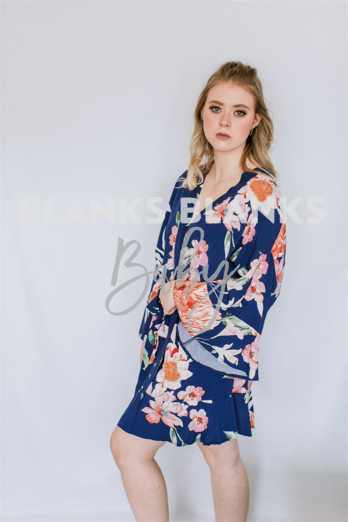 Floral Cotton Ruffle Robe - Digital Download Image 10 Robes