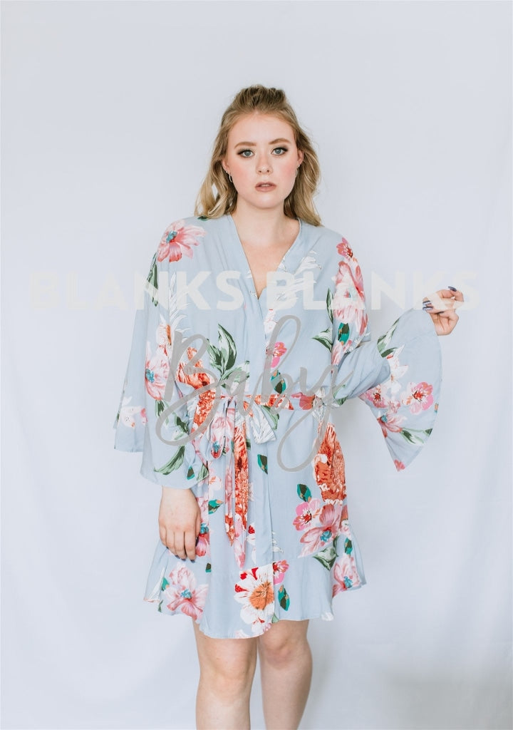 Floral Cotton Ruffle Robe - Digital Download Image 13 Robes