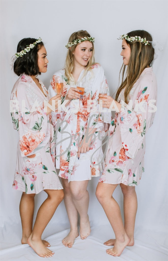 Floral Cotton Ruffle Robe - Digital Download Image 9 Robes