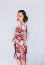 Load image into Gallery viewer, Floral Satin Robes - Bi-Weekly Buy-In Copper / Kids 4
