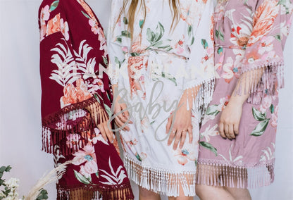 Fringe Floral Robes - Bi-Weekly Buy-In