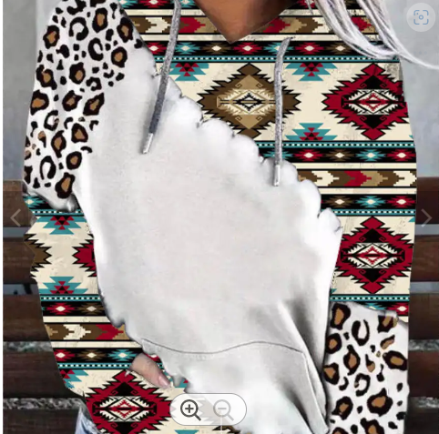 Pattern Sublimation Hoodies Style #13-17 - IN STOCK