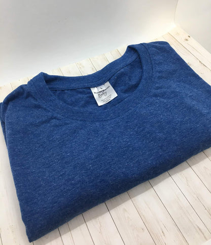 O-Neck Tees Heathered Colours 80/20 Polyester Cotton Blend