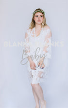 Load image into Gallery viewer, Sheer White Floral Robe - Bi-Weekly Buy-In

