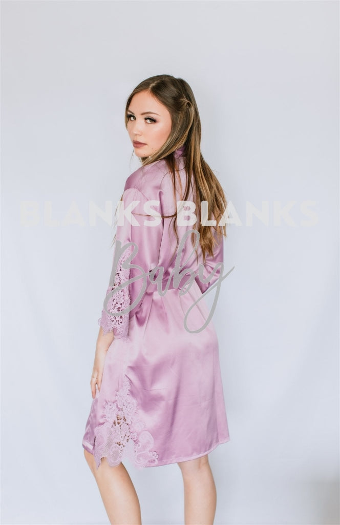 Triangle Lace Brushed Satin Robe - Digital Download Image 9